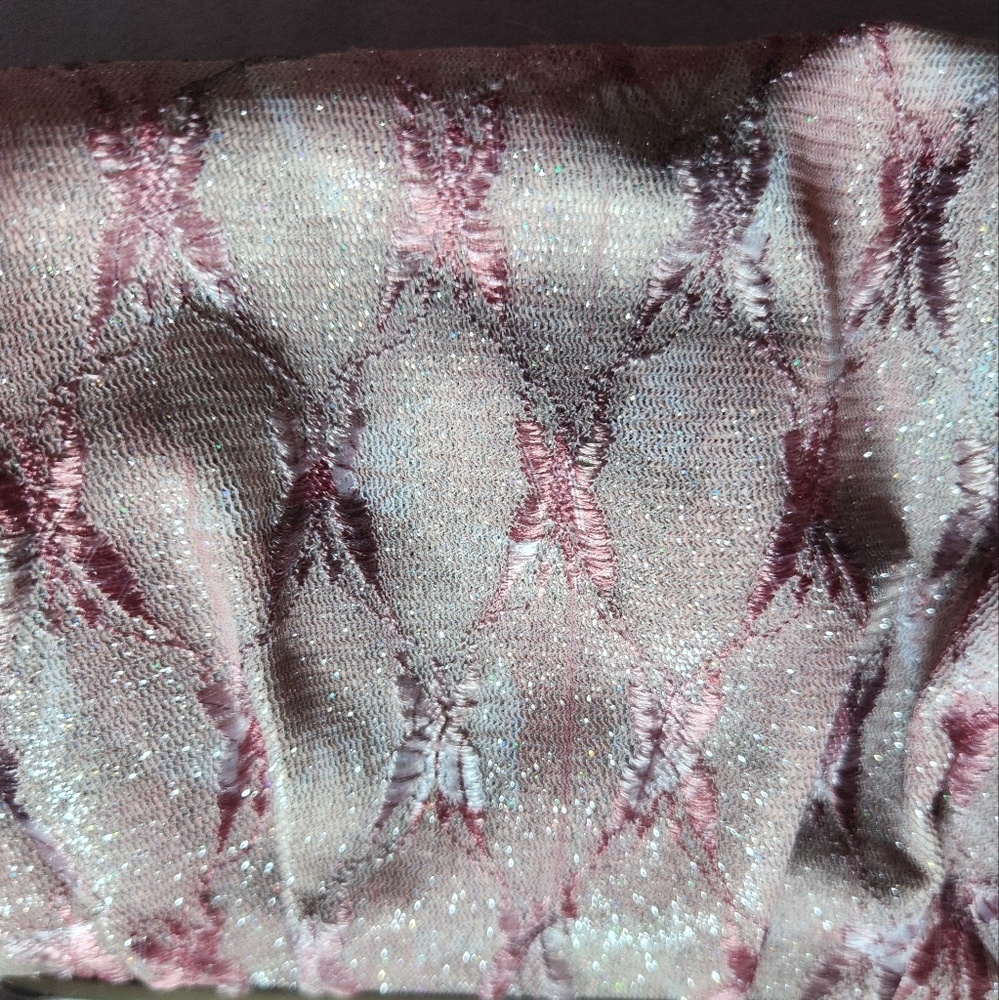 Unlisted by Kenneth Cole Sparkly Pink Mini Purse - Picture 3 of 8